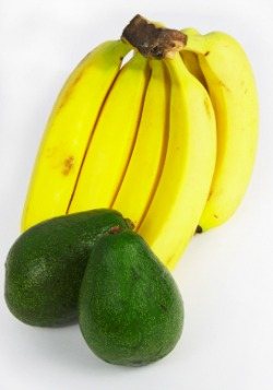 Avocado Banana Berry Smoothie