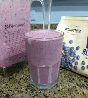 Blueberry Kefir Smoothie