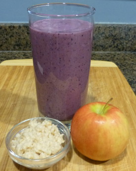 Fruity Oatmeal Smoothie