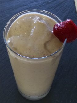 Back To School Strawberry Smoothie