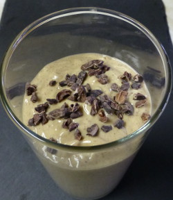 Chocolate Almond Avocado Smoothie